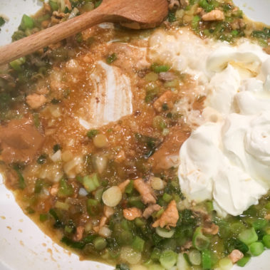 Sauce für den Lachs