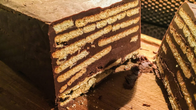 leckerer No-Bake-Cake: Kalter Hund