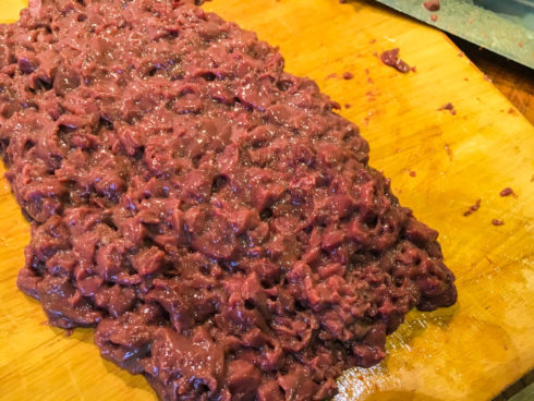 Leber schneiden (Brei)