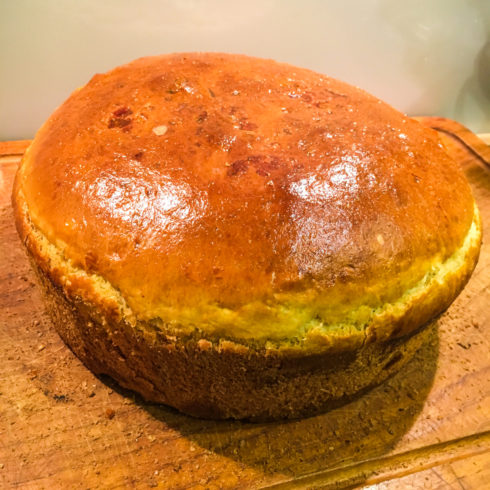 Pottweck aus dem DutchOven backen