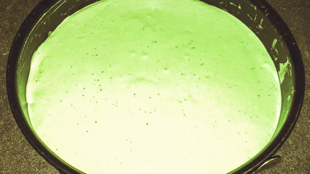 Matcha-Mousse-Torte Matcha-Mousse-Torte