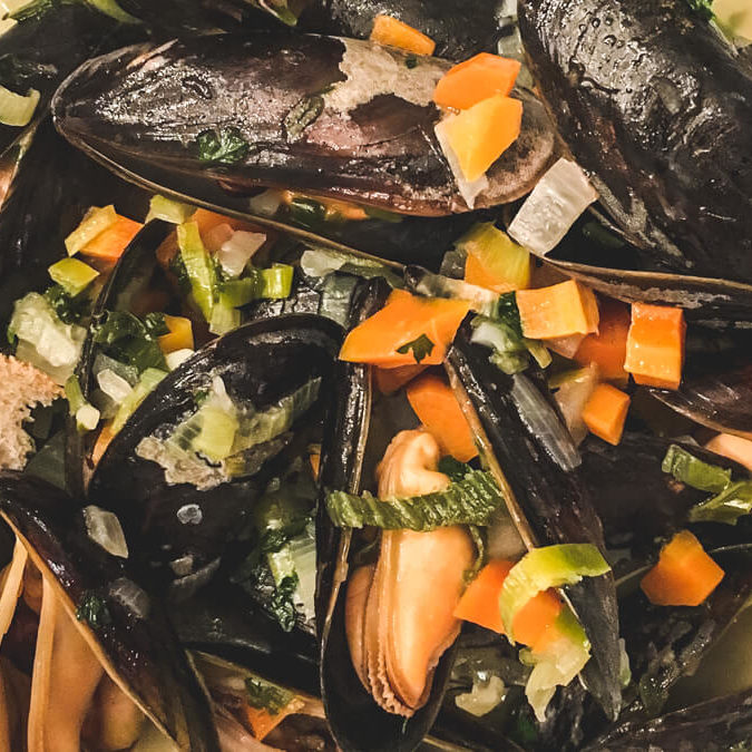 Muscheln Rheinische Art