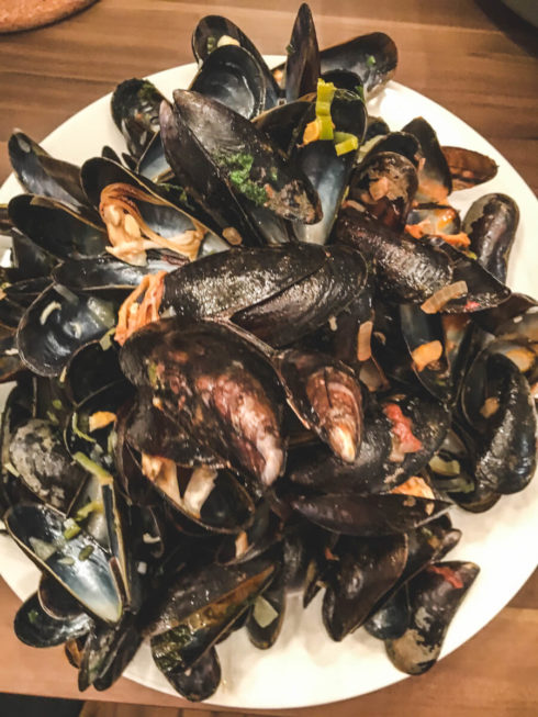 Übrig bleibt ein Haufen Muschelschalen