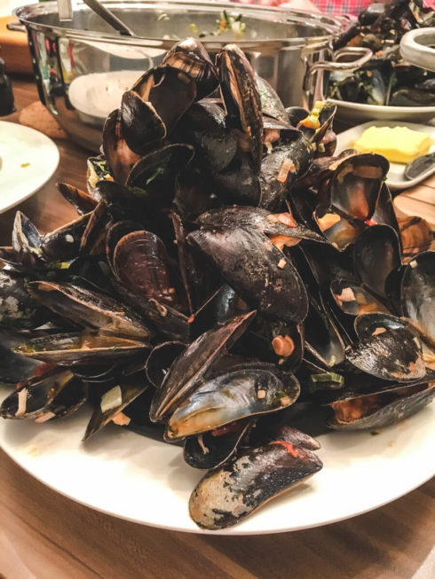 Übrig bleibt ein Haufen Muschelschalen