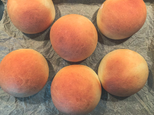 frisch gebackene Ofen-Berliner