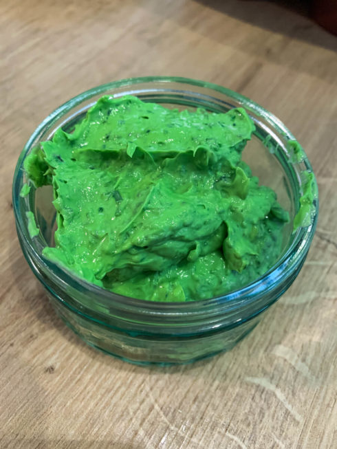 selbstgemachte Bärlauch-Butter