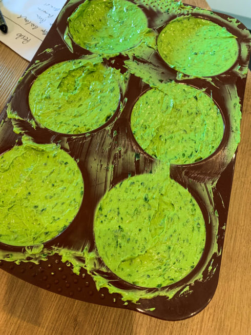 selbstgemachte Bärlauch-Butter