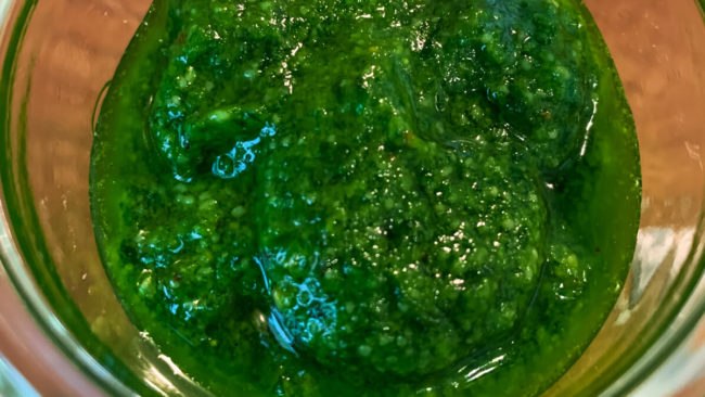 selbstgemachtes Bärlauch-Pesto