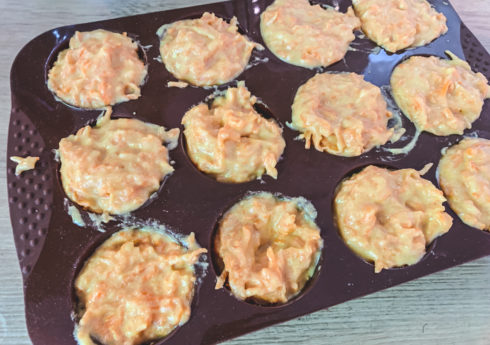 Karotten-Törtchen backen