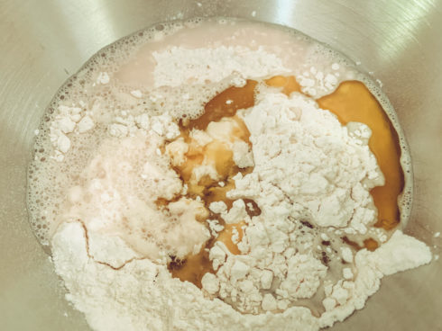 Focaccia-Teig herstellen