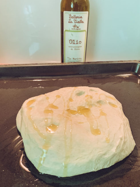 Focaccia-Teig herstellen