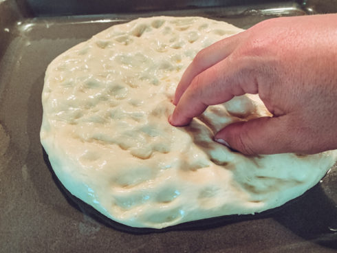 Focaccia-Teig herstellen