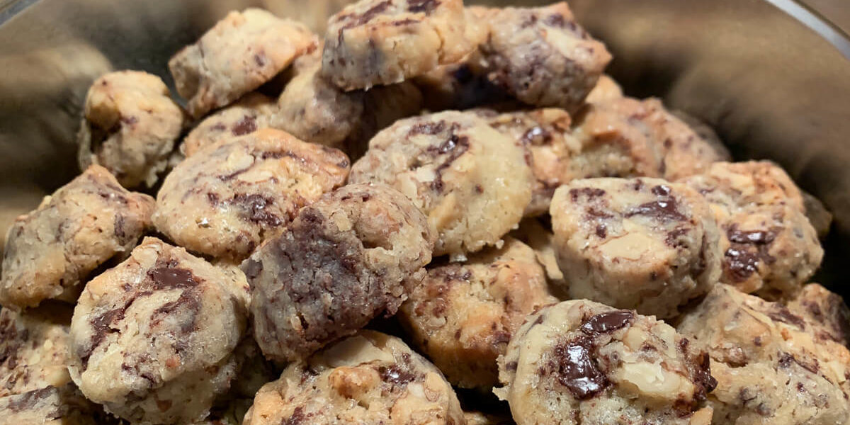 Leckere Walnuss-Schoko-Taler