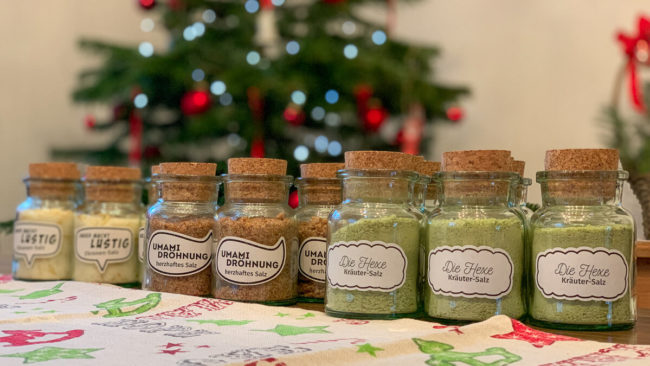 Geschenke aus der Küche: selbstgemachtes Kräutersalz