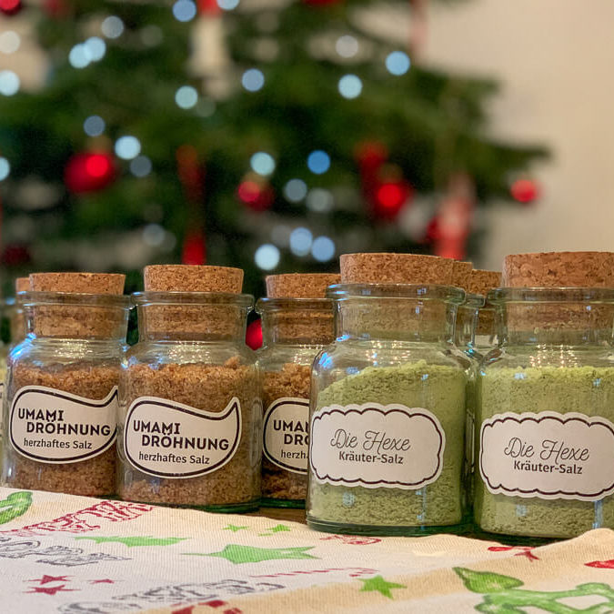 Geschenke aus der Küche: selbstgemachtes Kräutersalz