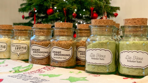 Geschenke aus der Küche: selbstgemachtes Kräutersalz
