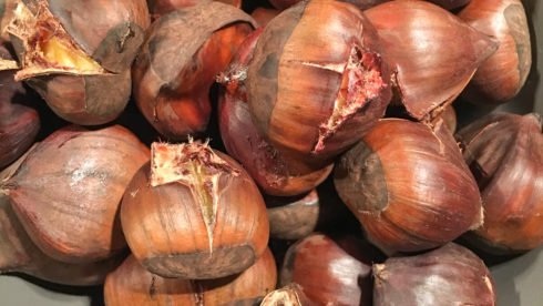 Maronen aus dem Backofen