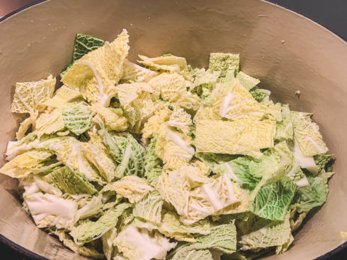 Wirsing-Kartoffel-Hackfleisch-Topf