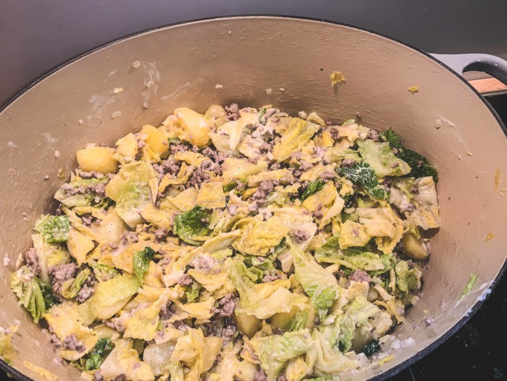 Wirsing-Kartoffel-Hackfleisch-Topf • leckersein ° Foodblog vom Niederrhein