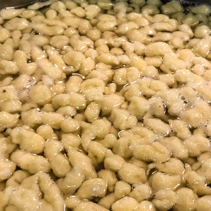 selbstgemachte Eierspätzle