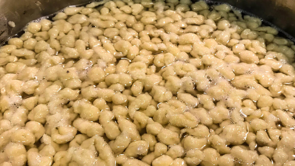 selbstgemachte Eierspätzle