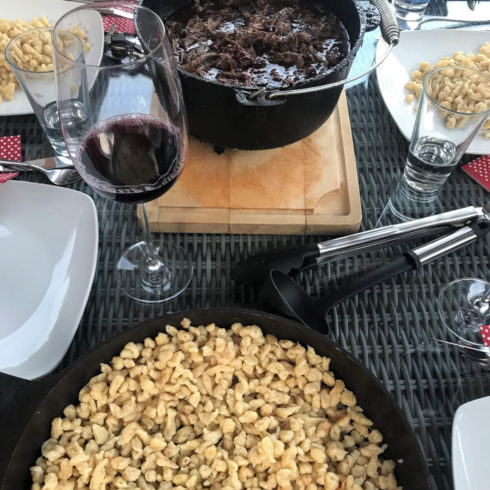 selbstgemachte Eierspätzle
