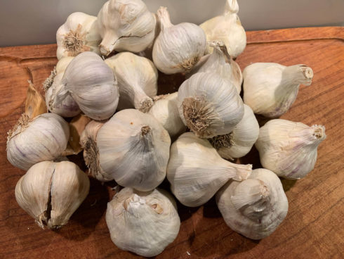 selbstgemachte Knoblauch-Creme