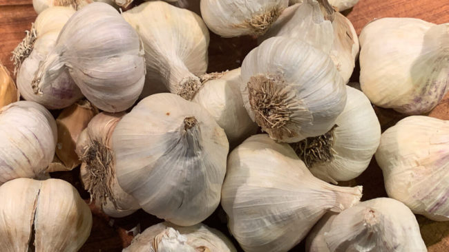 selbstgemachte Knoblauch-Creme