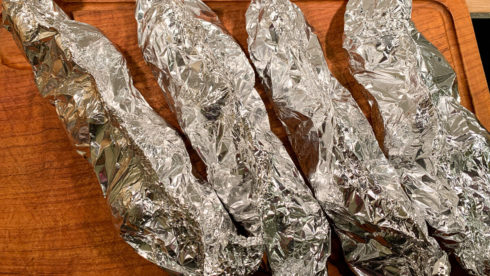 selbstgemachte Knoblauch-Creme