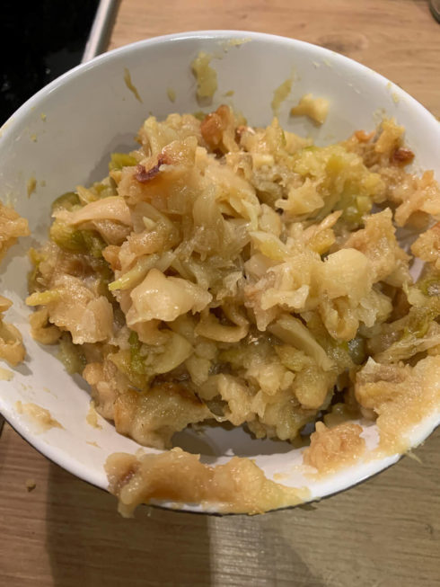 selbstgemachte Knoblauch-Creme