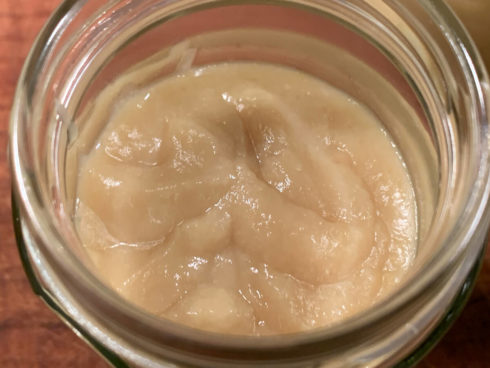 selbstgemachte Knoblauch-Creme