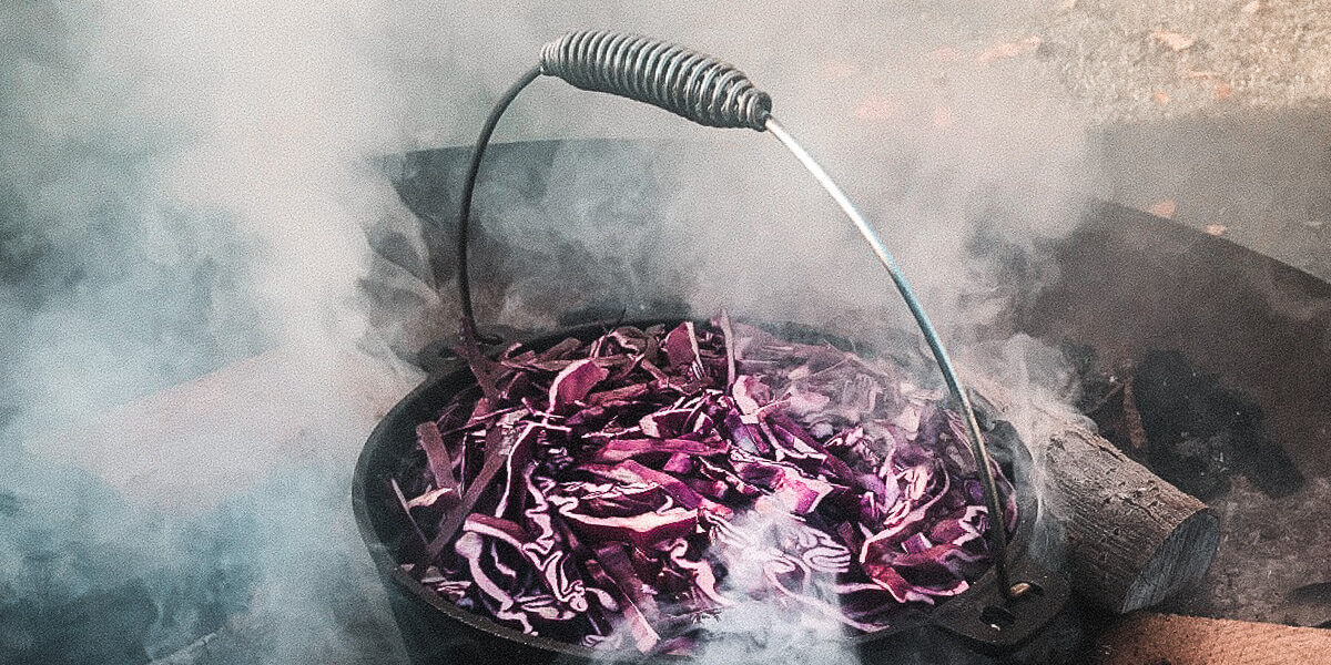 selbstgemachter Rotkohl