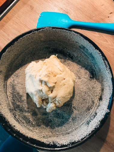 Apfel-Pudding-Kuchen