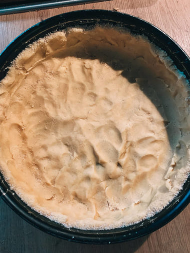 Apfel-Pudding-Kuchen